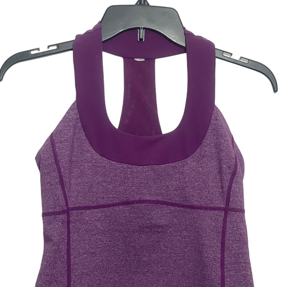 Lululemon‎ Small (see measurements)Halter Razor Back Tank Purple - Picture 4 of 6